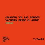 (Imagen) “En Las Condes vacunan desde el auto”: #Real