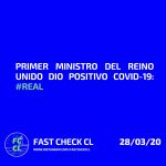 Primer Ministro del Reino Unido dio positivo Covid-19: #Real