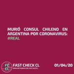 Murió consul chileno en argentina por coronavirus: #real