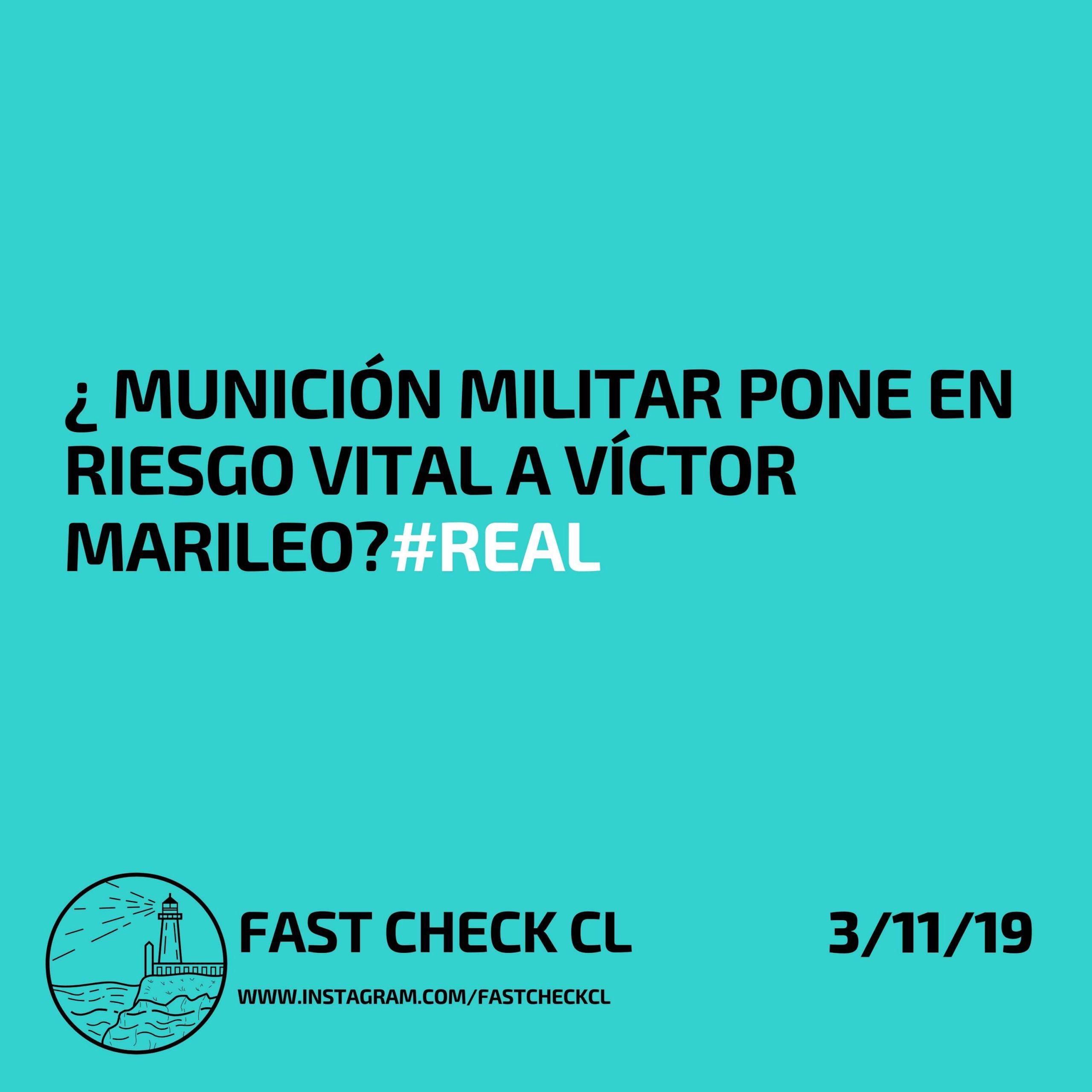 You are currently viewing Munición militar pone en riesgo vital a Víctor Marileo: #Real