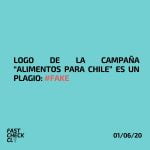 Logo de la campaña “Alimentos para Chile” es un plagio: #Fake