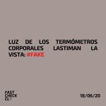 Luz de los termómetros para corporales lastiman la vista: #Fake