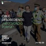 Chile desobediente: ¿necesidad o porfía?