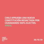 Chile aprueba una Nueva Constitución redactada por ciudadanos 100% electos: #Real