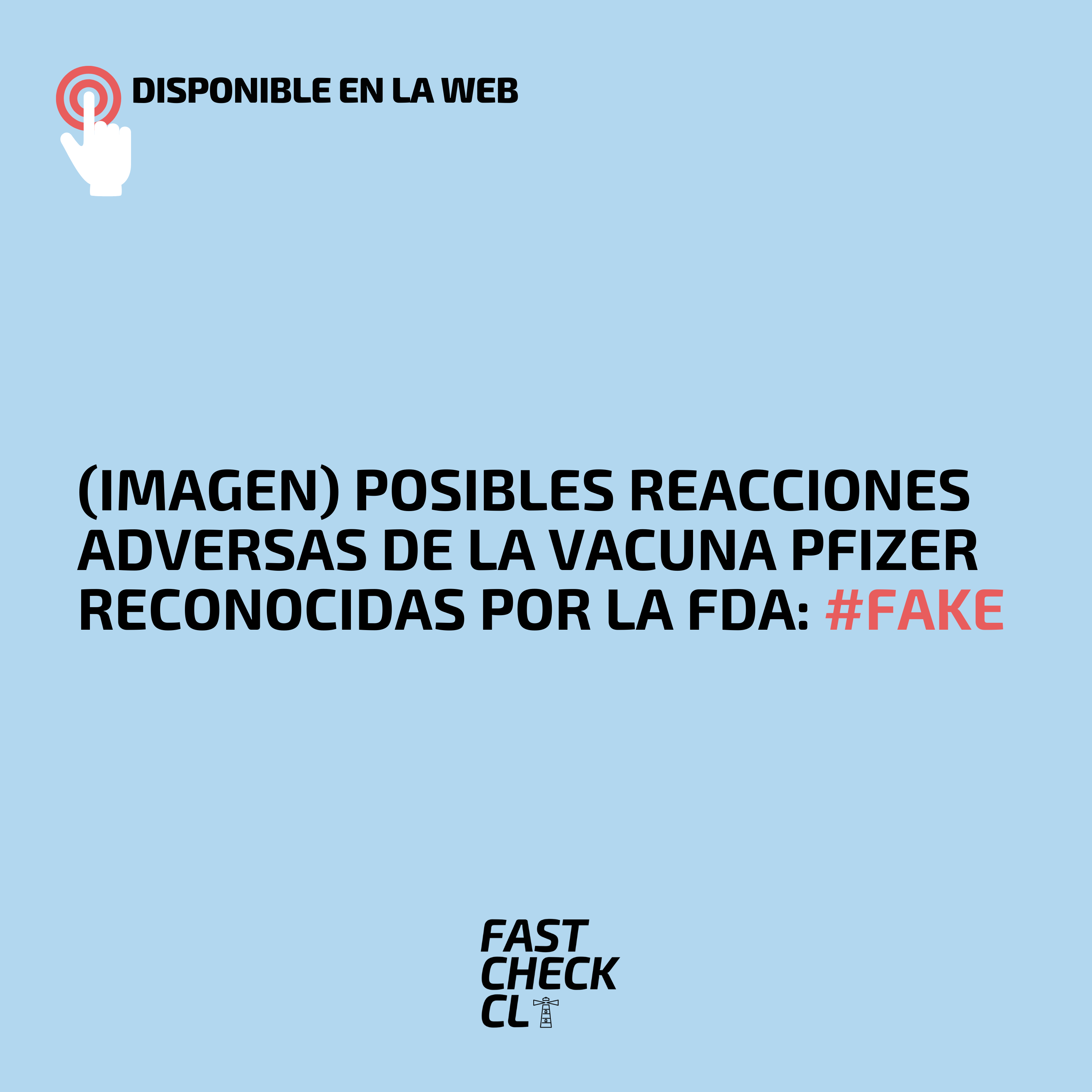 You are currently viewing (Imagen) Posibles reacciones adversas de la vacuna Pfizer reconocidas por la FDA: #Fake