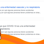 “El Covid-19 es una enfermedad vascular y no respiratoria”: #Impreciso