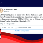 Líder de los Talibanes y ahora Presidente usurpador de Afganistán, estuvo preso en Guantanamo desde 2001 a 2015, siendo liberado por el Gobierno de Obama: #Falso