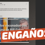 “80% de los vacunados con la vacuna de Bill Gates sufrieron efectos adversos sistémicos”: #Engañoso