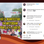 (Video) “Así se manifiestan en Ámsterdam por el fraude-19”: #Engañoso