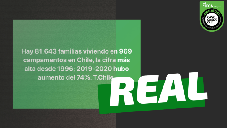 Lee más sobre el artículo Hay 81.643 familias viviendo en 969 campamentos en Chile: #Real