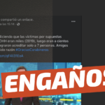 “El INDH partió diciendo que las víctimas por supuestas violaciones a los DDHH eran miles (2019), luego eran a cientos (2020) y en 2021 lograron acreditar solo a 7”: #Engañoso