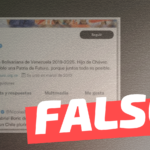 Nicolás Maduro en Twitter: “El compañero Gabriel Boric debe cumplir al pie de la letra el programa si sale elegido por un Chile plurinacional Bolivariano”: #Falso