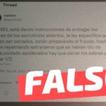 Servel está dando instrucciones de entregar sobres abiertos de los escrutinios: #Falso