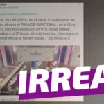 Canal 13 ya tenía los resultados electorales una hora antes de que cerraran las urnas: #Irreal