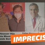 Felipe Heusser, es miembro del comando de Boric e hijo del director de la red salud UC-Christus: #Impreciso