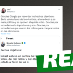 “Boric votó a favor de los cuatro retiros y ahora se oponen al quinto”: #Real