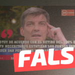 (Imagen) Daniel Stingo: “No estoy de acuerdo con el retiro del 100% de la AFP. Necesitamos estatizar los fondos para poder dar pensiones solidarias al pueblo”: #Falso