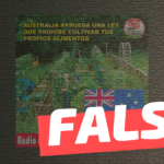 “Australia aprueba una ley que prohibe cultivar tus propios alimentos”: #Falso