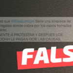 “¿Sabía usted que Elisa Loncon tiene una empresa de asesorías legales donde cobra por los casos tomados por los DD.HH.?”: #Falso