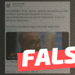 “El Dr. Tedros, director general de la OMS confiesa que NO se ha puesto la vacuna”: #Falso