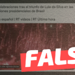 (Video) “Celebraciones tras el triunfo de Lula da Silva en las elecciones presidenciales de Brasil”: #Falso