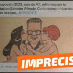 “Presupuesto 2023: más de mil millones para la fundación Salvador Allende”: #Impreciso