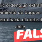 (Videos) “Boric ordenó un movimiento de buques hacia el norte de Chile, descargaron cientos de blindados de guerra en el puerto de Arica”: #Falso