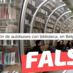 (Imagen) “Estación de autobuses con bibliotecas en Bélgica”: #Falso