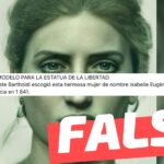 (Imagen) “Ella fue la modelo para la Estatua de la Libertad”: #Falso