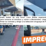 (Imágenes) “Llegó Marcelo Bielsa para firmar su contrato y dirigir a la Selección Uruguaya de Fútbol. Del aeropuerto, se tomó un bus”: #Impreciso