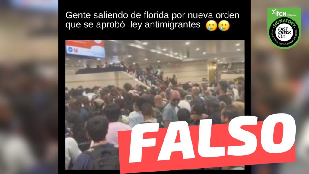 Gente saliendo de florida por nueva orden que se aprobó ley antimigrantes