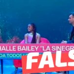 (Imagen) “Halle Bailey es la nueva protagonista de la nueva película de la ‘La Sinegrita’”: #Falso