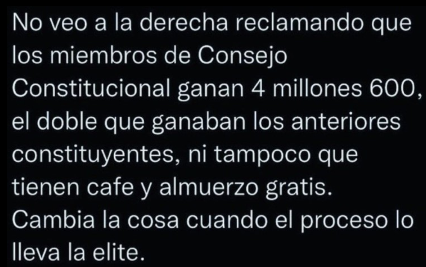 Los Miembros De Consejo Constitucional Ganan 4 Millones 600 El Doble