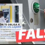 (Cadena) “Si un ladrón te obliga a sacar dinero de un cajero, no discutas (…) Lo que haces es poner tu pin al revés, la máquina alertará inmediatamente a la policía local”: #Falso