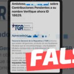 (Correo electrónico) “Tesorería General de la República – Recordatorio Amistoso sobre Contribuciones Pendientes a su nombre”: #Falso