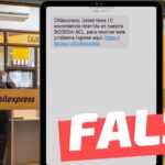 (Mensaje de texto) “Chileexpress: Usted tiene (1) encomienda retenida en nuestra Bodega-SCL, para resolver este problema ingrese aquí”: #Falso