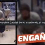 (Video) “Boric evadiendo el pago del Metro”: #Engañoso