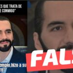 Nayib Bukele dijo: “Petro, su mal ejemplo, hizo a su hijo un delincuente”: #Falso