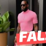 (Imagen) “LeBron James, listo para ver Barbie”: #Falso