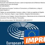 “El Parlamento Europeo condena el comunismo y obliga al Estado Español a retirar los reconocimientos, honores y calles a todos sus agentes”: #Impreciso