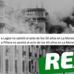 “La oposición a Lagos no asistió al acto de los 30 años en La Moneda. La oposición a Piñera no asistió al acto de los 40 años en La Moneda”: #Real