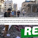 “El Gobierno de Chile dona $200.000 dólares para ayuda humanitaria en Palestina”: #Real