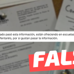 Desde Fiscalía informaron que “están ofreciendo dulces en las escuelas y están contaminados con fentanilo”: #Falso