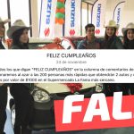 (Concurso) Supermercado La Fama sortea dos autos y un vale de compras: #Falso