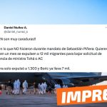 “Piñera solo expulsó a 1.300 (extranjeros) y Boric lleva 7.000”: #Impreciso