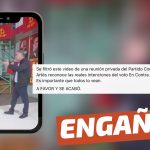 “Se filtró este video de una reunión privada del Partido Comunista donde Eduardo Artés reconoce las intenciones del En Contra”: #Engañoso