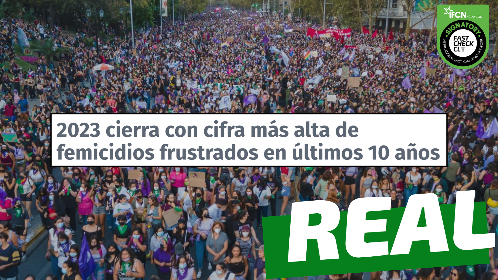 You are currently viewing En 2023 se registró el mayor número de femicidios frustrados de los últimos 10 años: #Real