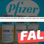 (Video) “Cargos penales contra director de OMS, Bill Gates y Ursula von der Leyen por negociaciones con Pfizer”: #Falso