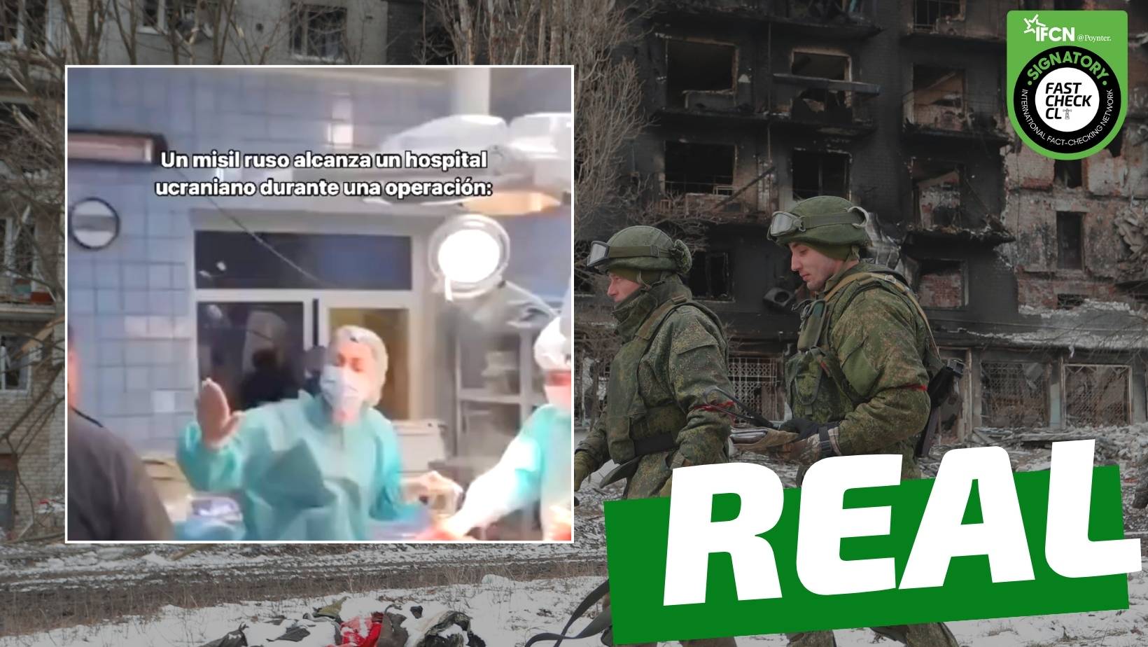 You are currently viewing (Video) “Un misil ruso alcanza un hospital ucraniano durante una operación”: #Real