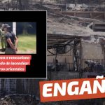 (Video) Capturan a venezolano tratando de provocar incendio en Chile: #Engañoso